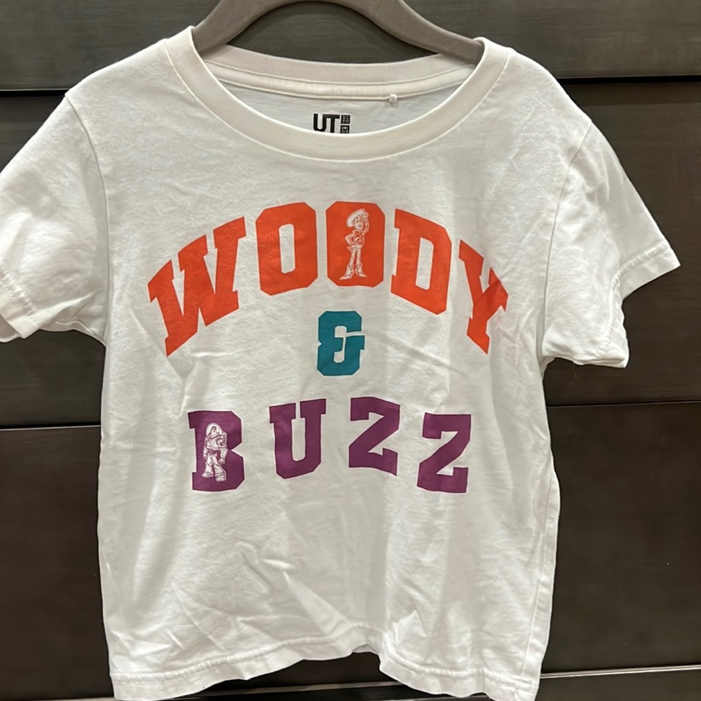 Uniqlo + Pixar Toy Story shirt. Woody & Buzz